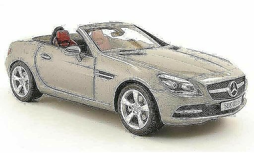 Mercedes Classe SLK Base 1/18 Minichamps (r172) 2011 grijs modelauto