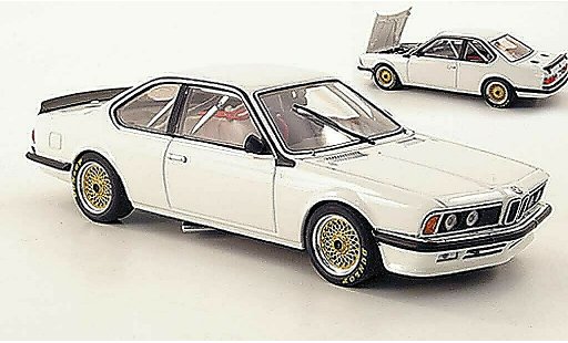 Bmw 635 CSi 1/43 Autoart Plain Body Version wit modelauto