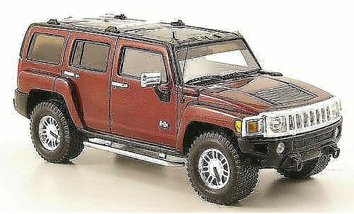 Hummer H3 Base 1/43 Luxury Collectibles rood 2006 modelauto