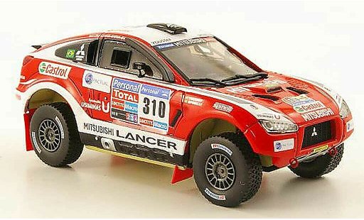 Mitsubishi Lancer Base 1/43 Vitesse Racing No.310 Rally Dakar 2011 modelauto