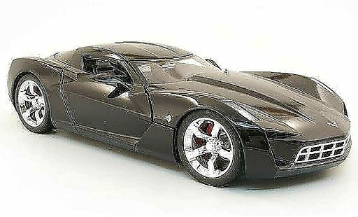 Chevrolet Corvette concept 1/18 Jada Toys C6 zwart modelauto