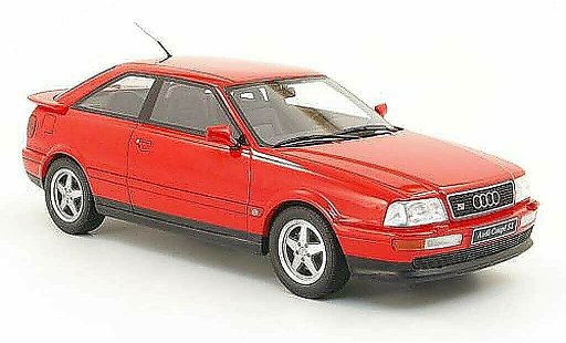 Audi S2 coupe 1/18 Ottomobile rood modelauto