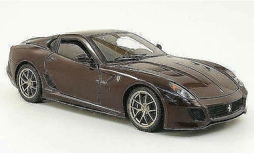 Ferrari 599 GTO 1/18 Hot Wheels Elite rood owned by michael mann modelauto