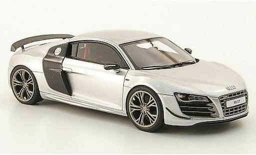 Audi R8 gt 1/43 Look Smart grijs modelauto