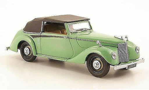 Armstrong Siddeley Hurricane drophead coupe 1/43 Oxford groen gesloten modelauto