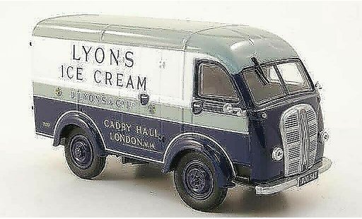 Austin K8 utilitaire 1/43 Oxford Van bestelwagen Lyons Ice Cream modelauto