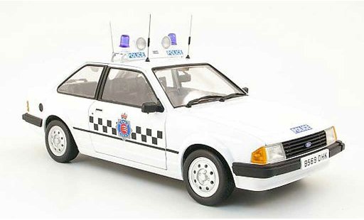 Ford Escort MK3 1/18 Model Icons mkiii 1.1l section car essex politie 1987 modelauto