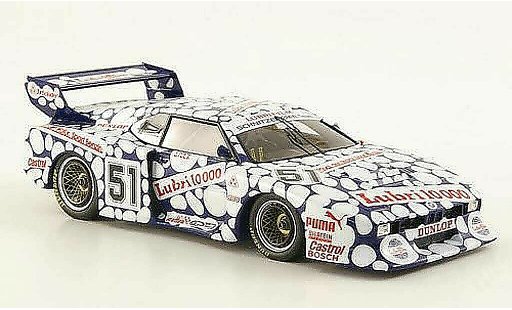 Bmw M1 1981 1/43 Spark Turbo Schnitzer No.51 Lubrifilm Zolder modelauto