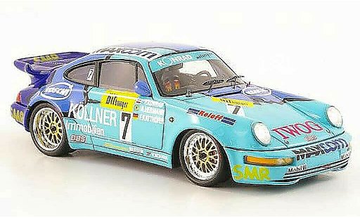 Porsche 911 RS 1/43 Spark 964 Carrera No.7 Maxcom 24h Nurburgring 1 modelauto