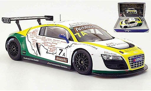 Audi R8 lms 1/18 Spark gt3 no.7 audi.com.au 12h bathurst 2011 m.eddy / c.lowndes / w.luff modelauto
