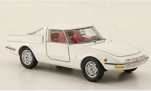 Abarth 1300 OT 1/43 Spark Coupe Pininfarina wit modelauto