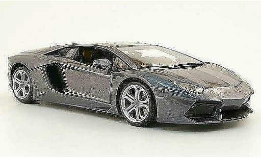 Lamborghini Aventador LP700-4 1/18 Burago grijs 2011 modelauto