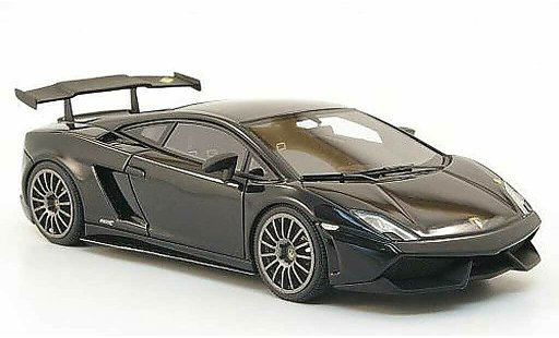 Lamborghini Gallardo LP570-4 1/43 Look Smart Witpain Edition zwart/matzwart 2010 modelauto