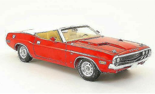 Dodge Challenger 1970 1/18 Greenlight r/t cabriolet rood modelauto