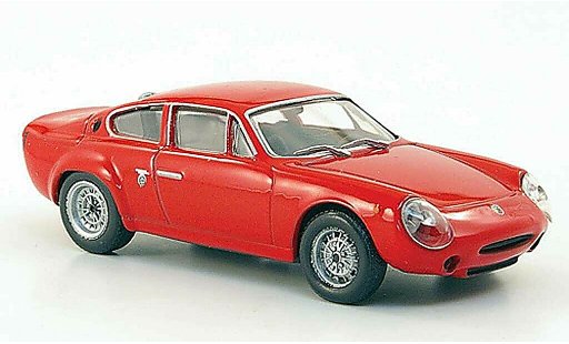 Abarth 1300 Simca GT 1/43 Hachette rood 1963 modelauto