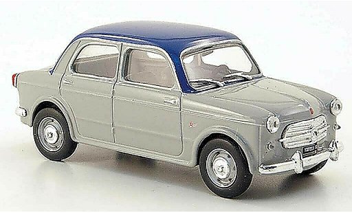 Fiat 1100 TV 1/43 Hachette 103 grijsblauw 1953 modelauto