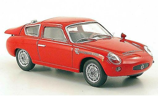 Abarth 1000 Bialbero 1/43 Hachette rood 1962 modelauto