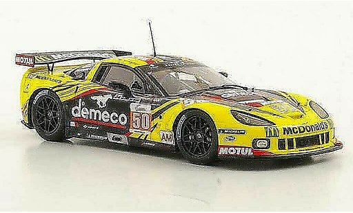 Chevrolet Corvette ZR1 1/43 Spark C6 No.50 Larbre Competition P.Bornhauser / J.Canal / G.Gardel 24h Le Mans 2011 modelauto