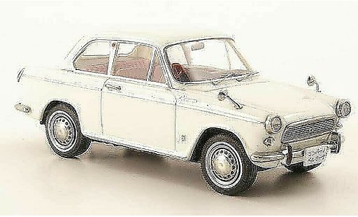 Daihatsu Compagno Berline 1/43 Ebbro Berlina 800 wit modelauto