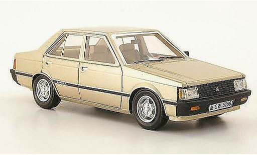 Mitsubishi Lancer Base 1/43 Neo beige beperkt edition 1980 modelauto