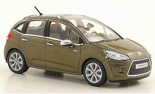 Citroen C3 Berline 1/43 Norev bruin 5-portes 2011 modelauto