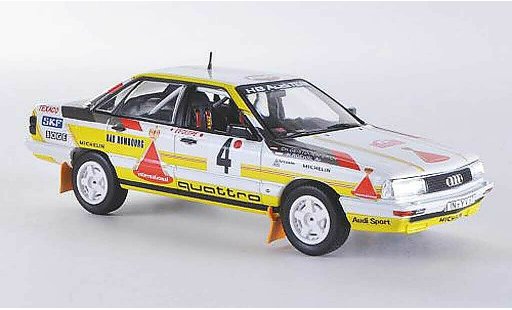 Audi 200 quattro course 1/43 Norev No.4 HB Team W.Rohrl / Ch.Geistdorfer Rally Monte Carlo 1987 modelauto