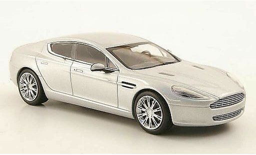 Aston Martin Rapide berline 1/43 Minichamps grijs 2010 modelauto