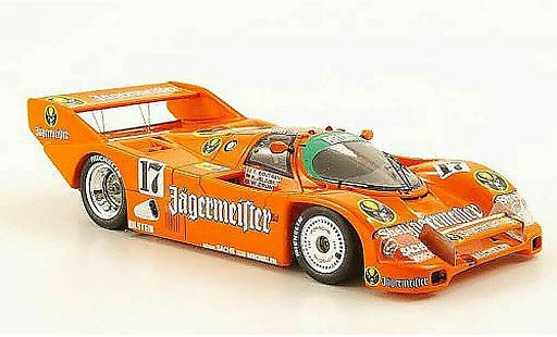 Porsche 962 1986 1/43 Spark No.17 Jagermeister T.Boutsen/F.Jelinski SPA modelauto
