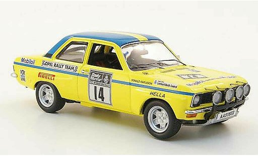 Opel Ascona A Rally 1/43 Schuco No.14Rally Groot-Brittanni&Atilde;&laquo; 1972 modelauto