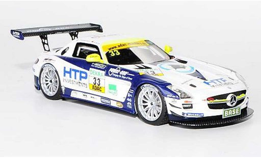 Mercedes SLS GT3 1/43 Schuco AMG No.33 Heico Motorsport C.Frankenhout / A.Wirth ADAC GT Masters-Saison 2011 modelauto
