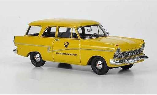 Ford Taunus 17M P2 1/43 Neo Turnier Deutsche Bundespost beperkt edition modelauto
