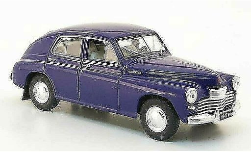 Gaz 20 Pobeda 1/43 Nash Avtoprom blauw modelauto