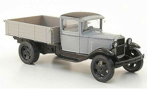 Gaz AA Pritsche 1/43 Nash Avtoprom laadbak grijs modelauto