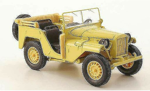 Gaz 64 Base 1/43 Nash Avtoprom geel modelauto