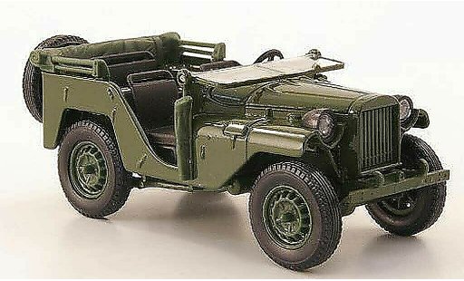 Gaz 64 Base 1/43 Nash Avtoprom groen modelauto
