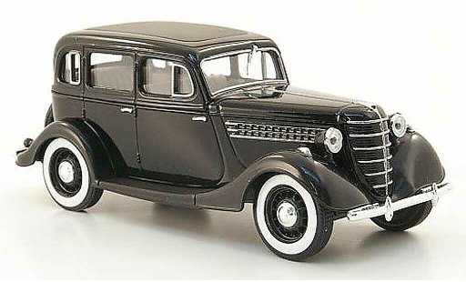 Gaz 11-73 Base 1/43 Nash Avtoprom zwart modelauto