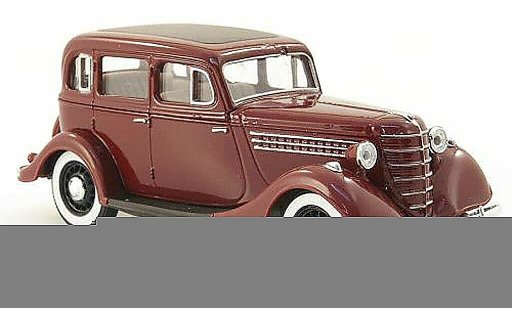 Gaz 11-73 Base 1/43 Nash Avtoprom rood modelauto