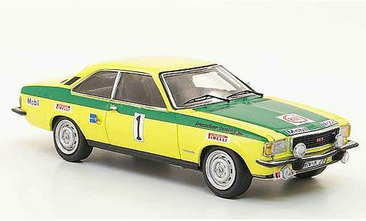 Opel Commodore B 1/43 Schuco GS/E No.1 Rohrl/Berger RIORally Regensburg 1973 modelauto