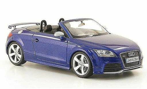 Audi TT roadster 1/43 Schuco blauw 2009 modelauto