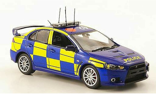 Mitsubishi Lancer Evolution X 1/43 Model Icons Essex Politie ANPR Intercept Unit modelauto