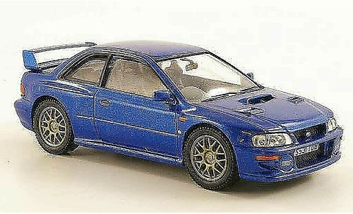 Subaru Impreza 22B 1/43 Vanguards STi Coupe blauw modelauto