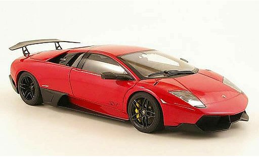 Lamborghini Murcielago LP670 1/18 Autoart SV rood 2009 modelauto