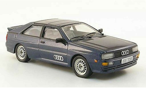 Audi Quattro coupe 1/43 Vitesse blauw modelauto