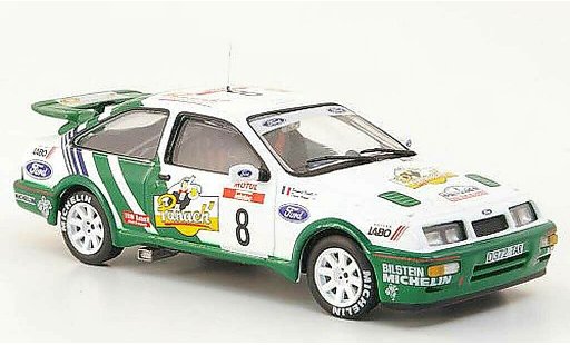 Ford Sierra Cosworth RS 1/43 Hachette No.8 Panach Tour de Corse 1988 modelauto