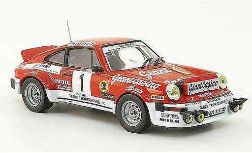 Porsche 911 SC 1/43 Hachette No.1 Geant Casino Rally Criterium des Cevennes 1979 modelauto
