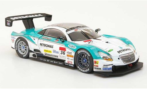 Lexus SC 430 1/43 Ebbro Tom's No.36 Petronas Super GT500 Test Okoyama 2011 modelauto