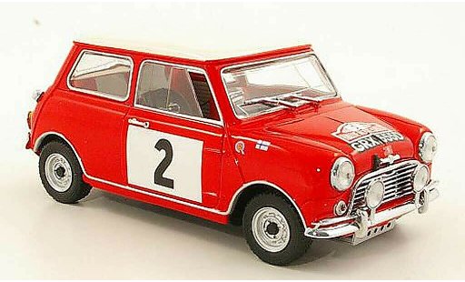 Austin Mini rallye 1/18 Kyosho Rally 1275S No.2 Rally Monte Carlo 1966 modelauto