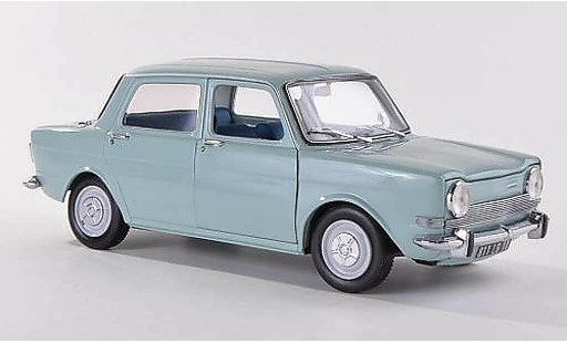 Simca 1000 LS 1/18 Norev blauw 1974 modelauto