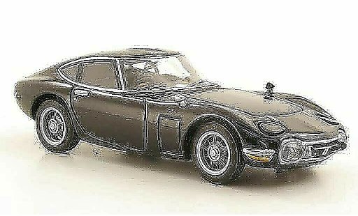 Toyota 2000 GT 1967 1/43 Ebbro zwart modelauto