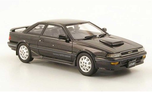 Toyota Corolla Levin 1/43 Hi Story GT-Z zwart RHD 1989 modelauto